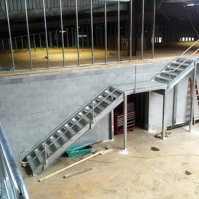 Galvinized Stairs